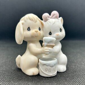 Precious Moments "True blue friends" 1991 Members only figurine